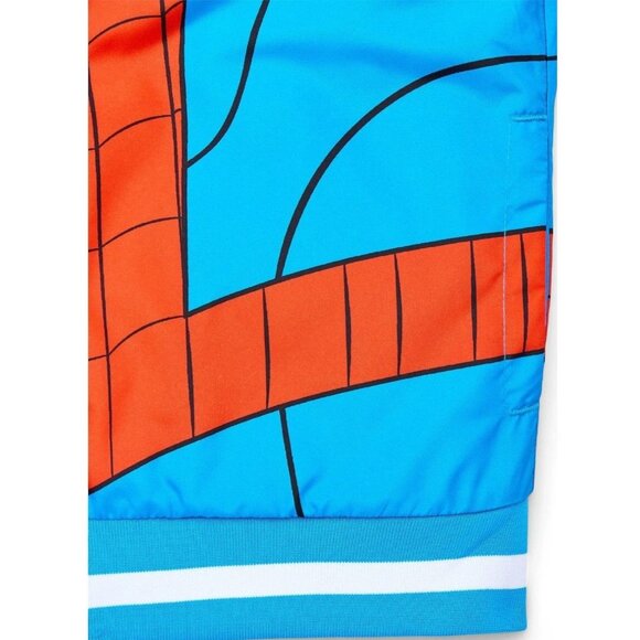SPIDER-MAN Bomber Jacket BOYS SIZE L 10-12 SPIDER-MAN MARVEL Graphics NEW - Picture 8 of 8